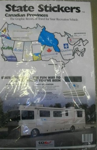 Map - Stick on Provinces