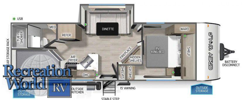 2026 CHEROKEE GREY WOLF 23MS