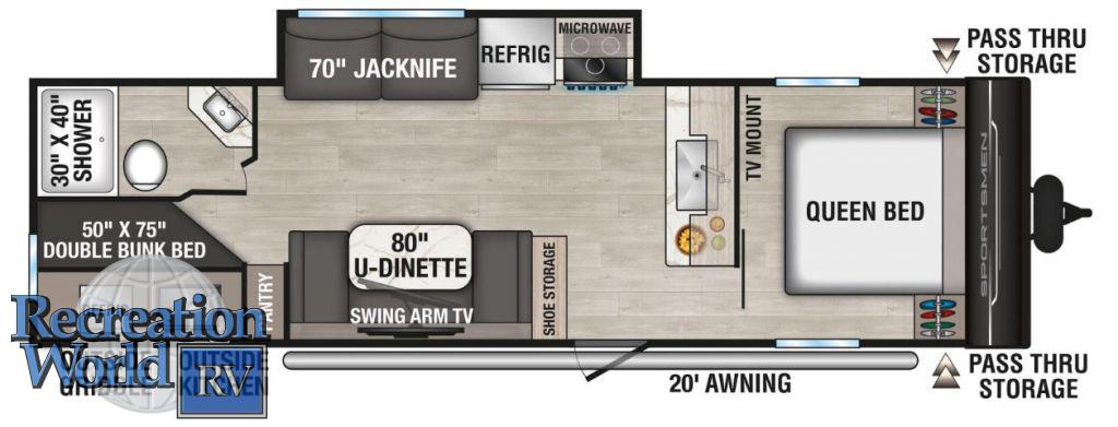 2027 KZ RV INC SPORTSMEN 291BHKSE