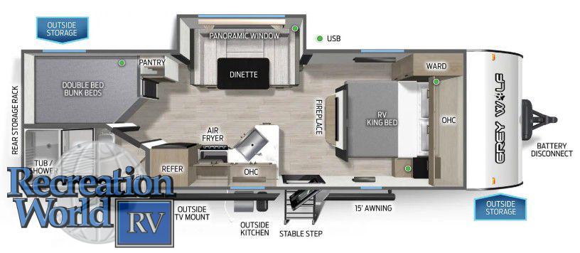 2026 CHEROKEE GREY WOLF 23DBH
