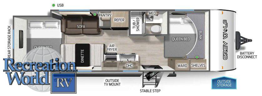 2026 CHEROKEE GREY WOLF 19SM