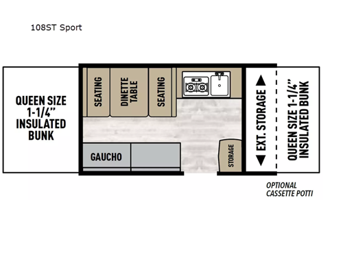 2023 Coachmen RV clipper 108st