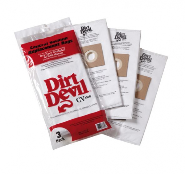 Dirt Devil Central Vacuum Hepa Filter Bags CV1500 Mobilife RV Centre