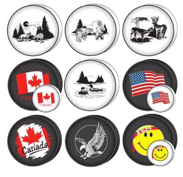 Spare tire covers Mobilife RV Centre