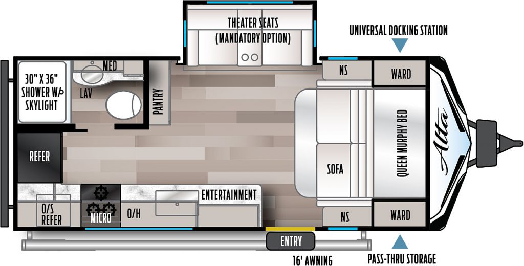 2022 EAST TO WEST ALTA new arrival 1900MMK new floor plan
