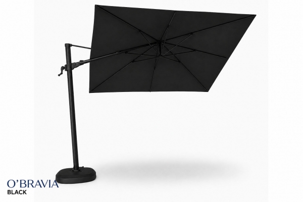 10' X 10' AG25 Square Cantilever Umbrellas - Picture 2