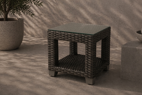 All Weather Resin Wicker Lounge Club Chair Patio Furniture Outdoor Living Sunbrella Oakville Mississauga Burlington Vaughan Toronto Georgetown Hamilton Caledon Umbrella Cantilever traditional patio