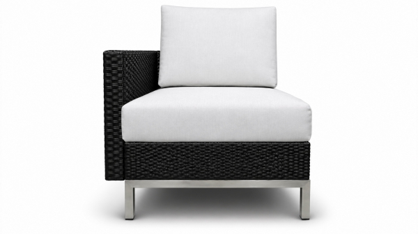 Element Wicker Left Arm Single Module