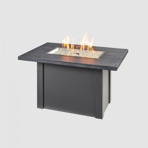 Havenwood Rectangular Gas Fire Pit Table - Picture 2