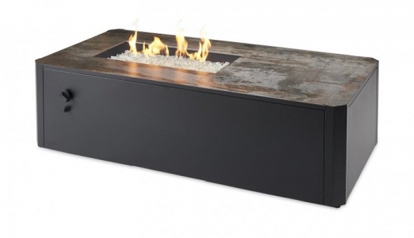 Kinney Linear Gas Fire Pit Table - Picture 2
