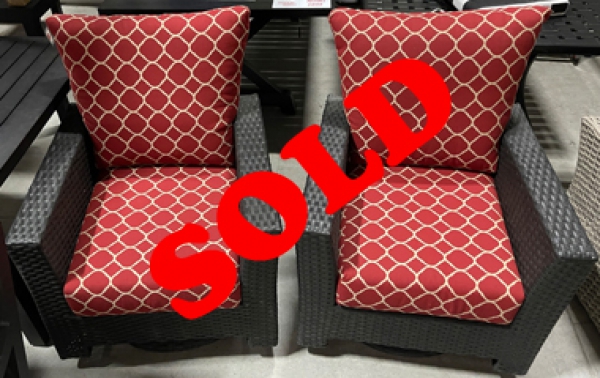 2 Malibu Swivel Gliders - WINSTON PARK