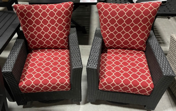 2 Malibu Swivel Gliders - WINSTON PARK