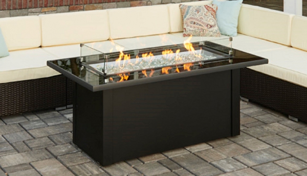 Monte Carlo Linear Gas Fire Pit Table