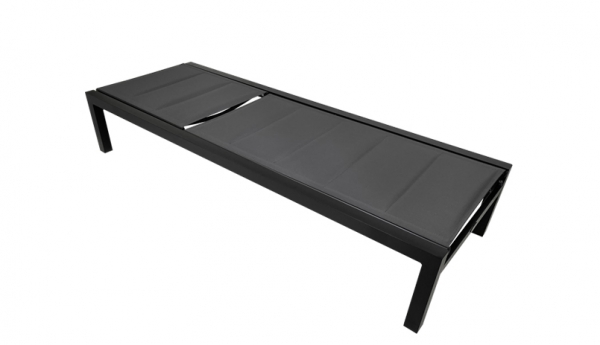 Padded Aluminum Sling Lounger - Picture 3