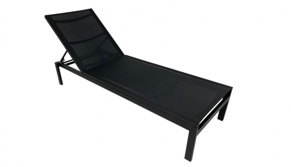 Aluminum Sling Chaise Lounger - Picture 2
