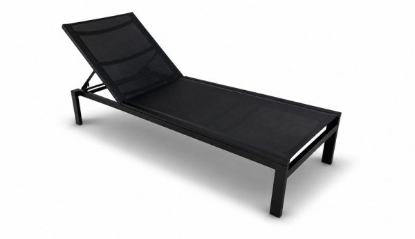 Aluminum Sling Chaise Lounger - Picture 2