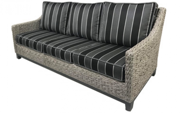 Jordan Cast Wicker Bel Air Sofa, Oakville Outdoor Patio Furniture