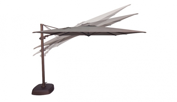 10' X 10' AG25 Square Cantilever Umbrellas - Picture 3