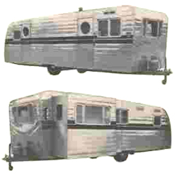 Rollohome trailer with pull-out room