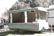 A beautiful Ranger pop-up trailer