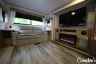 Image 5 of 17 - FIREPLACE TRAVEL TRAILER INTERIOR