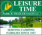 Visit Leisure Time Park & Trailer Sales Inc's RV Dealer Page
