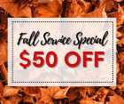 Fall Service Special 