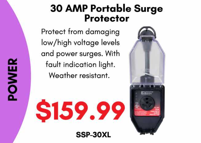 30 Amp Portable Surge Protector