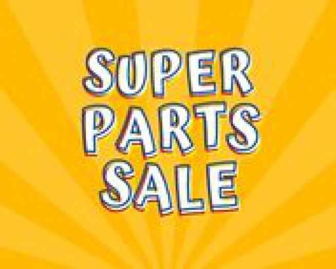 Parts specials at 20% off in-stock non-sale items