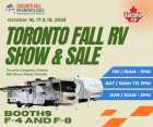2026 Toronto Fall RV Show & Sale - One Week Away!