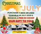 It's Christmas In July at Sicard RV!