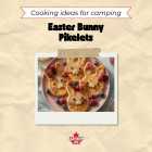 Happy Easter! Celebrate with a sweet camping treat: Easter Bunny Pikelets ????