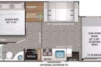 2017 THOR CHATEAU 24 F - Sidney RV Details page