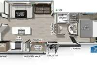 2027 FOREST RIVER CHEROKEE WOLF DEN 304SR - Ripley RV Details page