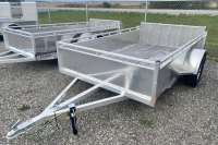 2026 ENBECK E ALUMINUM 5X8 SINGLE AXLE UTILITY TRAILER - Ripley RV Details page