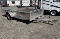 2023 ENBECK UTILITY ALUM TRAILER 6X12 SINGLE, FOLDING REAR GATE - Ripley RV Details page