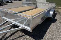 2026 ENBECK E ALUMINUM 6X12 SINGLE AXLE UTILITY TRAILER - Ripley RV Details page