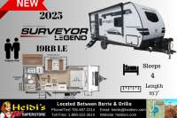 2025 FOREST RIVER SURVEYOR LEGEND 19RBLE (REAR BATHROOM*) - Oro Medonte RV Details page