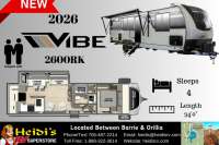 2026 FOREST RIVER VIBE 2600RK (REAR KITCHEN, OUT. FRIDGE*) - Oro Medonte RV Details page