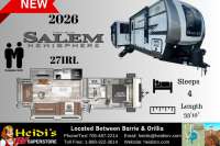 2026 FOREST RIVER SALEM HEMISPHERE 271RL (REAR LIVING*) - Oro Medonte RV Details page