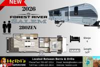 2026 FOREST RIVER SALEM 280ZEN (REAR LIVING, ISLAND KITCHEN*) - Oro Medonte RV Details page