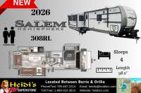 2026 FOREST RIVER SALEM HEMISPHERE 308RL (REAR LIVING*) - Oro Medonte RV Details page