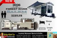 2026 FOREST RIVER SALEM VILLA 353FLFB (FRONT LIVING*) - Oro Medonte RV Details page