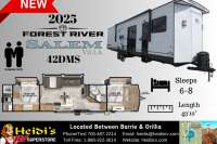 2025 FOREST RIVER SALEM VILLA 42DMS (2 QUEEN, 2 FULL BATH) - Oro Medonte RV Details page