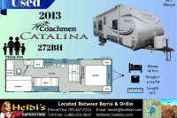 2013 FOREST RIVER COACHMEN 272BH - BUNKS - Oro Medonte RV Details page
