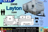 2008 SKYLINE LAYTON 3260 (FRONT KITCHEN*) - Oro Medonte RV Details page