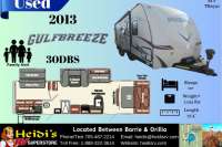 2013 GULF STREAM GULFBREEZE 30DBS (TRIPLE BUNKS, OUTSIDE KITCHEN) - Oro Medonte RV Details page