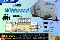 2009 FOREST RIVER WILDWOOD 36BHSS ( RV Details page
