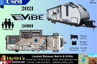 2021 FOREST RIVER VIBE 26BH (DBL/DBL BUNKS, OUT. KITCHEN) - Oro Medonte RV Details page