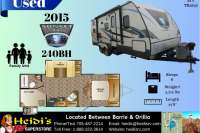 2015 CROSSROADS SUNSET TRAIL 240BH (DBL/DBL BUNKS, OUT. KITCHEN) - Oro Medonte RV Details page